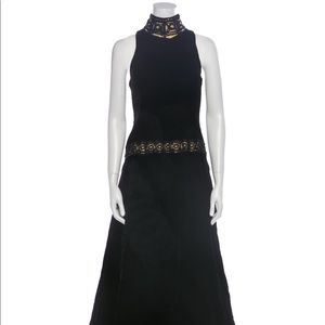 Carolina Herrera elegant turtleneck dress